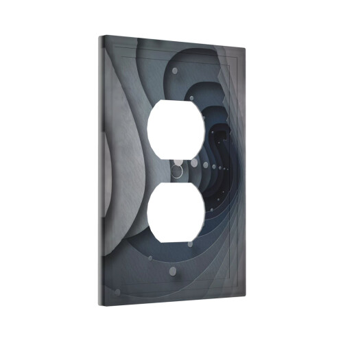 Colts Switching Lights Single Leather Roman Frame Switch Panel Wall Panel Single Double/Pull Light Switch 1