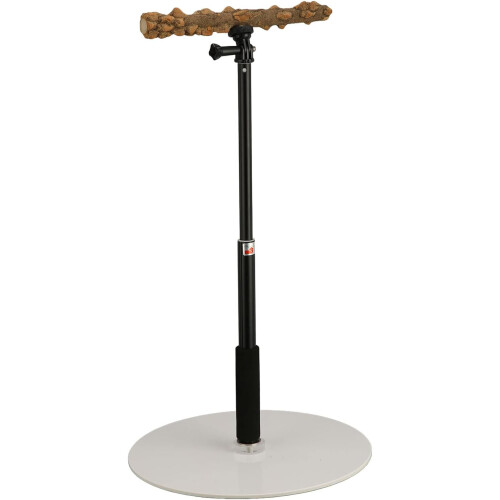 Detachable Adjustable Bird Perch Stand with Height Adjustable Sturdy Construction for Birds 2