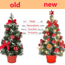 Pre-Lit Artificial Mini Christmas Tree