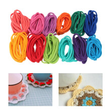 Abbraccia Weaving Loom Loops Loom Potholder Loops Refills Weaving Loom Toys for Adults Children DIY Crafts Supplies 12 Colors 192PCS