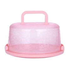 Cake Carrier with Lid & Handle, Compatible with 3 in 1 Cake Transport Container for Cake, Pie, Muffin, Pizza, Cupcake Holder