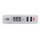 Padlock Anti-theft Luggage Weatherproof TSA Customs Lock 3 Digit Combination Lock TSA007 Safely Code Lock SILVER 1