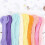 Threadart Confetti Colors Embroidery Floss, 8.75 yd - 10 pack 4