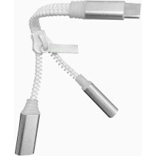 USB C to 3.5mm Headphone Jack Adapter, 2-in-1 USB C PD Charging Port to Aux Audio Jack high Resolution DAC and Fast