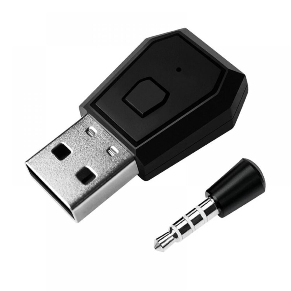 Prettyui Bluetooth 5.0 Usb Dongle Wireless Adapter For Ps4 Gamepad Game Controller Console Headphone 9558633674835