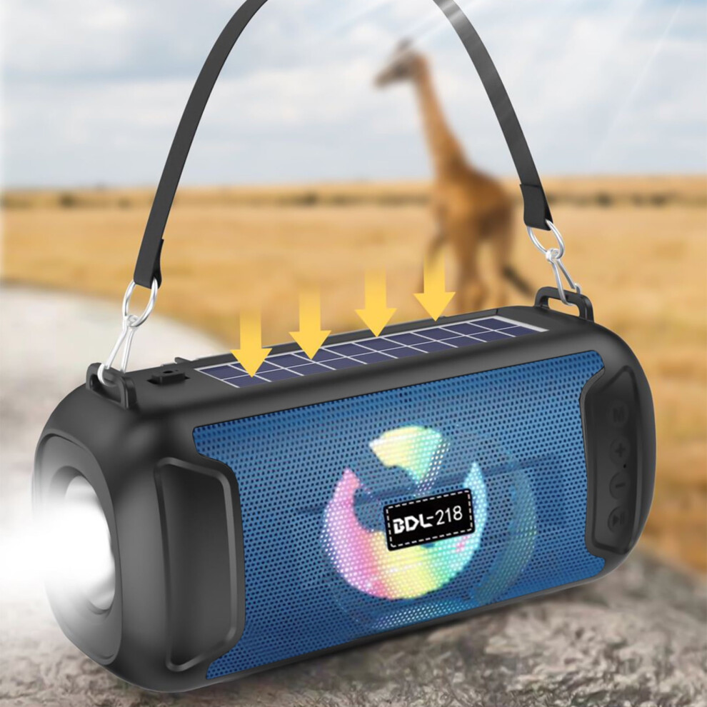 Back To School Bluetooth Speaker, Mighty Sound, Bass, 1200Mah Power Bank, Portable Speaker With Built-In Handle For Outdoor Clearance! 9193271523154