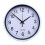 Silent wall clock without ticking sound, large number, round clock white 1