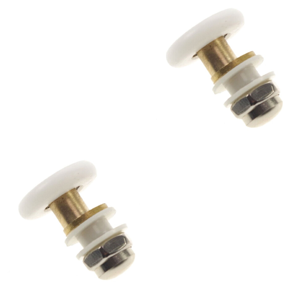 12 Pcs Replacement Bathroom Shower Door Rollers Runner Wheels 23Mm Wheel Diameter 9193271521600