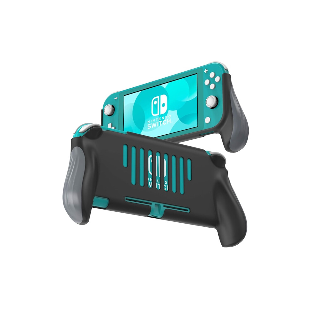 Grip For Compatible With Nintendo Switch Lite, Ergonomic Comfortable Handheld Protective Gaming Case Portable Black 9418476293498