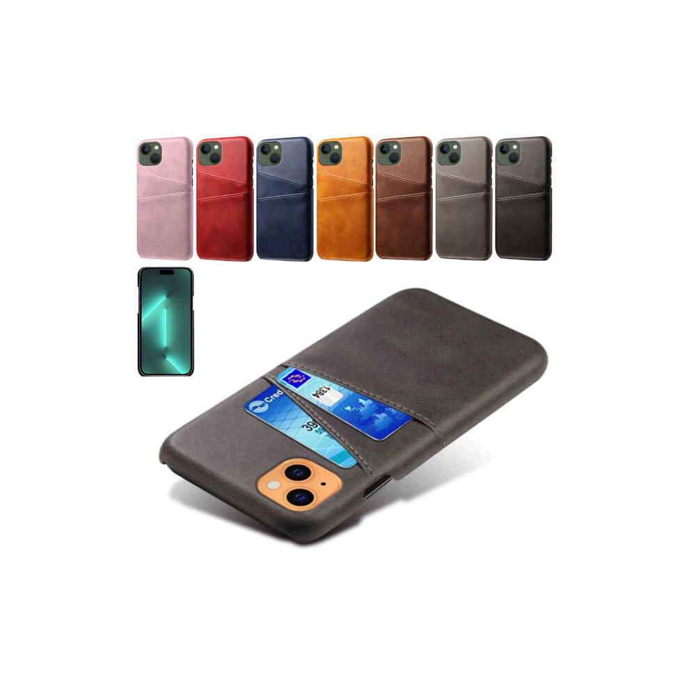 Card Holder Compatible With Iphone 15 Case Mobile Phone Case Cutout For Charger Headphones - Compatible With Iphone 15 Black 9418476294501