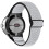 Google Pixel Watch / Watch 2 Adjustable Nylon Strap Black/White 1