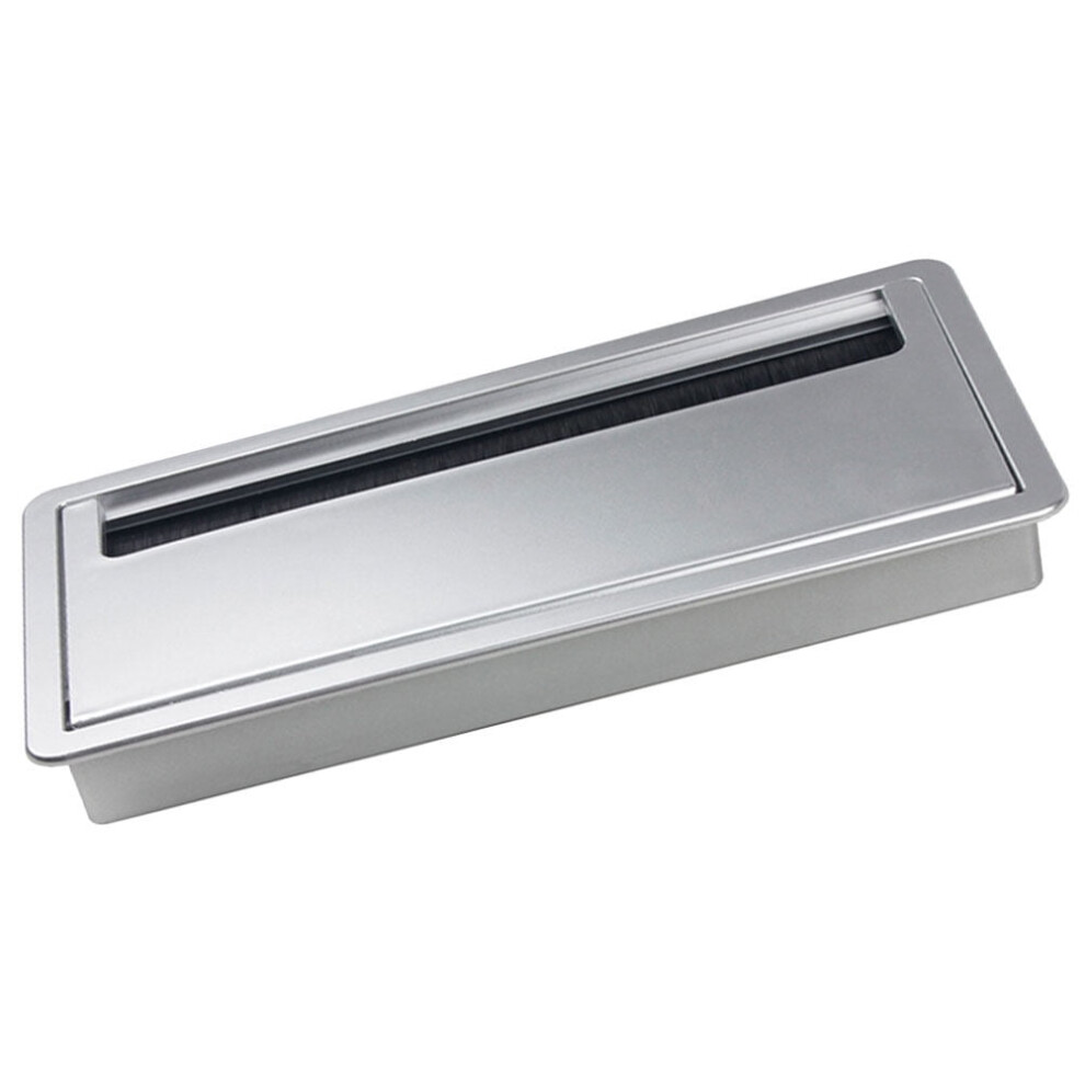 Office Desk Wiring Hole Cover Grommet Wire Organizer Cord Cable Grommets Aluminum Alloy Box 9418476295386