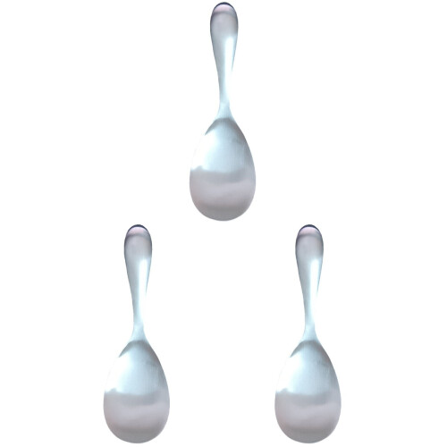 3 Count Long Handle Serving Spoon Rice Paddle Kitchen Rice Spatula Rice Supply Compact Rice Spoon