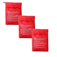 Microwave Potato Baking Bag Sweet Potato Bag Corn Bag Kitchen Cooking Supplies 3PCS