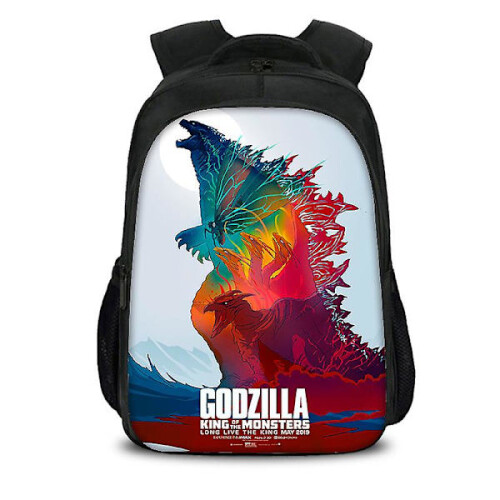 Godzilla Dinosaur Monster School Bag Shoulder Bag Computer Backpack Large Capacity style5