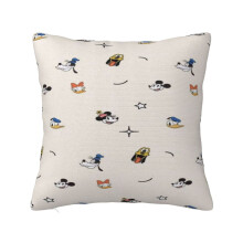 Mickey Mouse Cartoon Pillowcase Decorative Throw Pillow Covers, For Sofa Home Decor, Choose Happy Seasonal Couch Cushion Case 18"X18"
