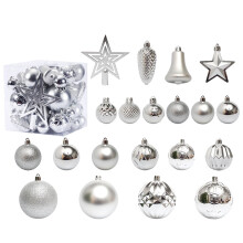Cyber Monday Black Friday Deals! kkbbma 45ct Christmas Tree Decorations Ornament Set, compatible with holiday, fall, Halloween, shatterproof