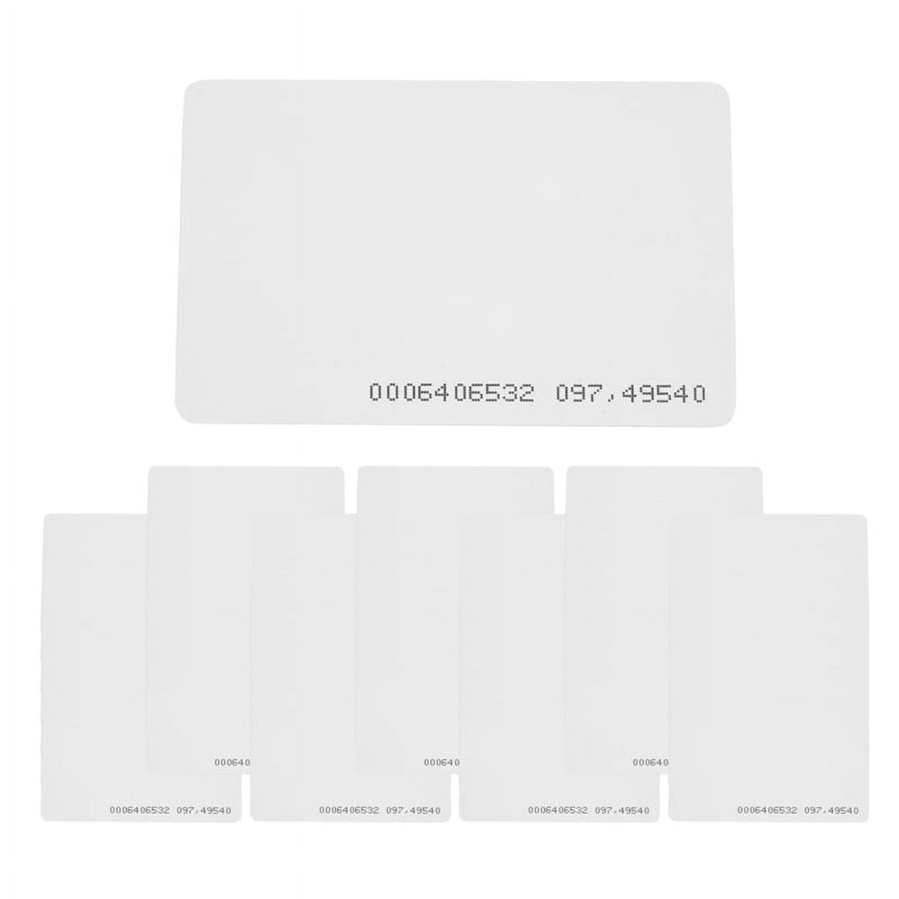 50Pcs Access Control Card Rfid Card 125Khz Em4100 Tk4100 Smart Proximity Card Rfid Tag Key For Access Control Key 9170372806218