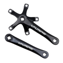 Ultralight Hollow 130BCD 50-58t crankset Chainring bicycle 170mm crank black crank