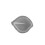 GEAR Mobile ring leaf matte with adjustment function Silver 1