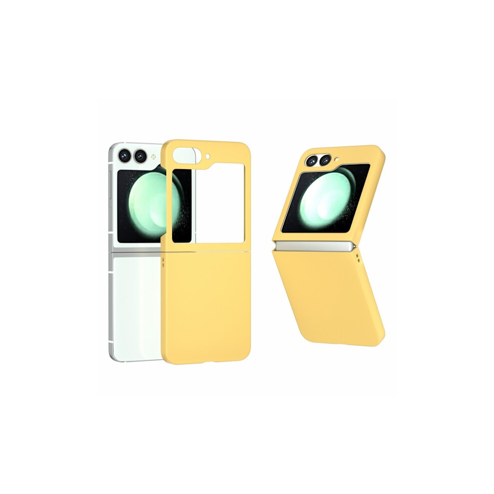 Hard Case Rubberized Compatible With Samsung Galaxy Z Flip 6 Yellow 9165521354887