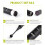 Bore Sighter Kit with Carrying Case Adjustable Universal Hunting Tools Lightweight Durable Boresight 3