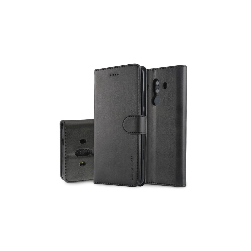 Lc.imeeke Wallet Case For Compatible With Huawei Mate 10 Pro - Black 9165521355068