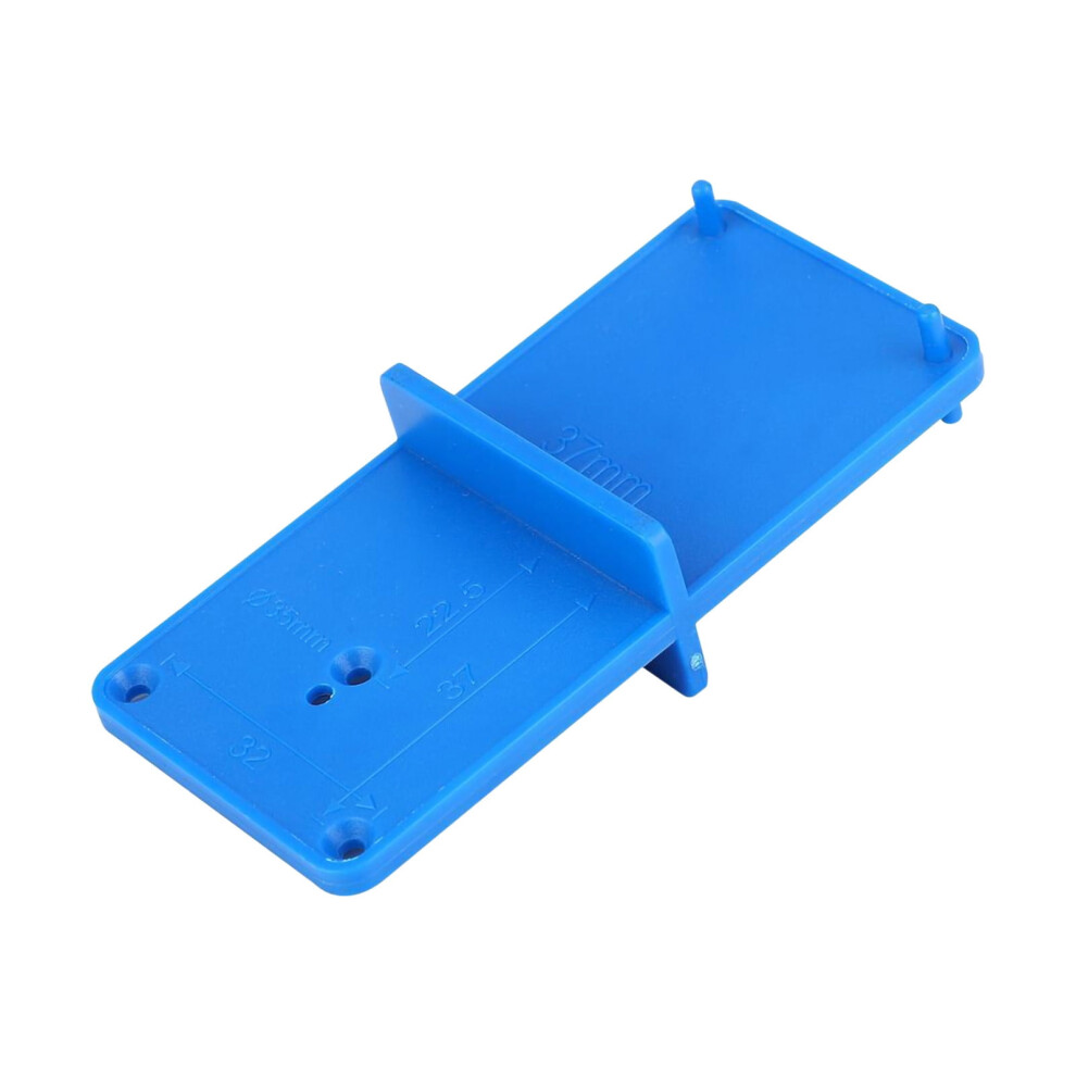 Cailmei Hinge Hole Template Hinge Hole Drill Guide Locator For Door Cabinet Assembly Multicolor A 9165521355303