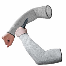 Meidiya Cut Resistant Sleeves for Arm Work Protection,Safety Level 5 HPPE Cut Resistant Anti-Puncture Arm Sleeve Cover for Outdoor