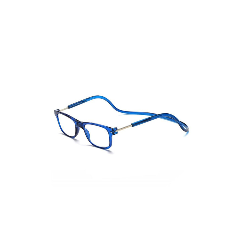 Reading glasses with Smart function (Adjustable) Blue +3.5