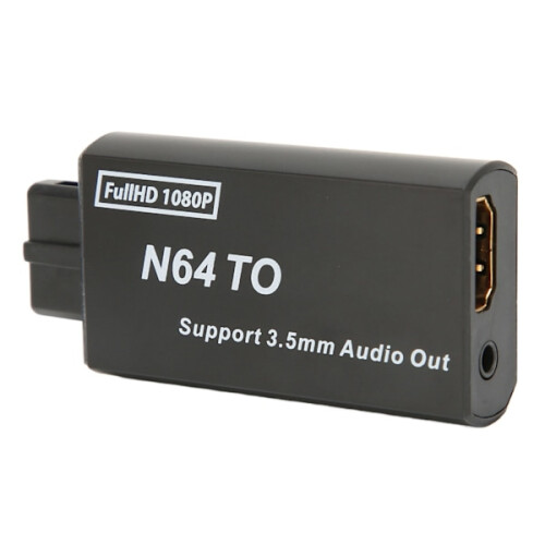 N64 to HD Multimedia Interface Converter 1080p Support PAL NTSC Video Game Adapter with 3.5mm Interface 2