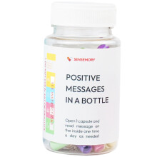 Positive Affirmation Capsules for Women, Stress Relief Gifts for Mom Christmas, Self Care Kit