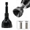Deburring External Chamfer Tool High Speed Steel Hex Shank Remove Burr Tools for Drill Bit Fits for Bolts 6