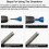 Deburring External Chamfer Tool High Speed Steel Hex Shank Remove Burr Tools for Drill Bit Fits for Bolts 5