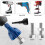 Deburring External Chamfer Tool High Speed Steel Hex Shank Remove Burr Tools for Drill Bit Fits for Bolts 3