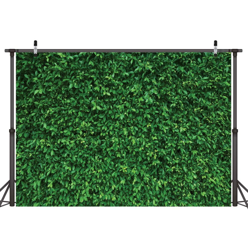 6X4ft Leaves Photography Backdrops Mmicrofiber Nature Backdrop Birthday Background For Birthday Party Green 9499224099586