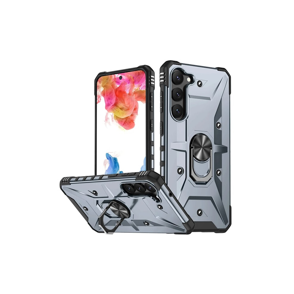 Shockproof Hard Case Compatible Compatible With Samsung Galaxy S20fe S21 S22 S24 S25 S23fe S23plus S23ultra S24+ S24ultra Case Galaxy S22 Grey 9499224100695