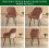 2 Pack Solid Stretch Velvet Chair Covers, Compatible with Dining, Vanity, Swivel Armrest Chairs, Deep Cafe 2