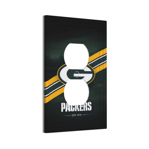 Packers Switching Lights Single Leather Roman Frame Switch Panel Wall Panel Single Double/Pull Light Switch 1