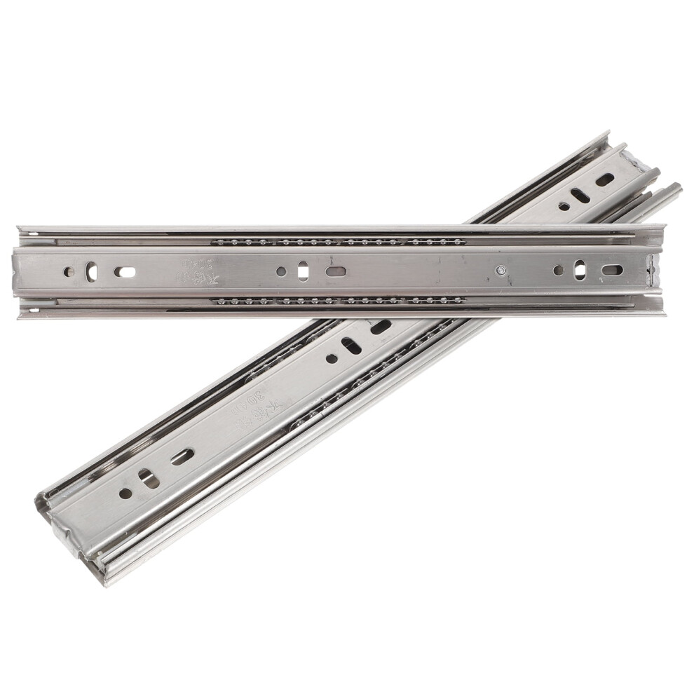 Side-Mounted Drawer Slides Cabinet Dresser Cupboard Track Guides High Load Rail Rails Bottom 9009879007012