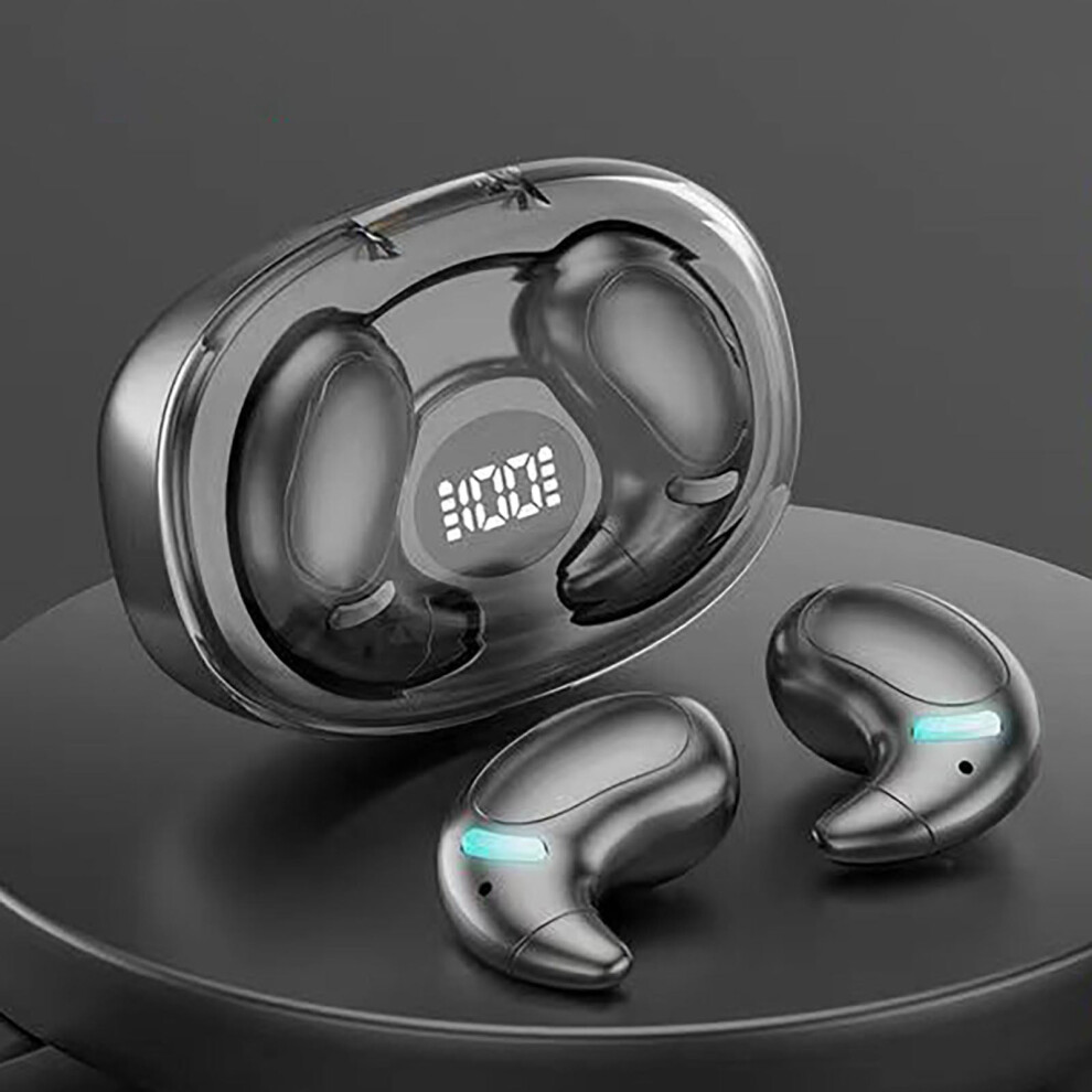 Avtoify Sleep Wireless Bluetooth Earphones, Mini Earbuds, Comfortable, Noise Reduction, And Ultra Long Battery Life Earphones Black 9180479466192