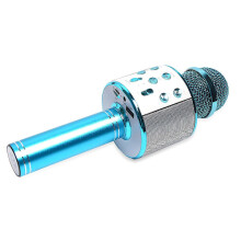 Blue Karaoke Microphone, Microphone for Kids, Fun Toys for Kids Aged 3-12