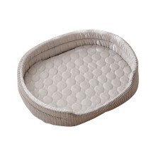 YOBOLK Summer Slight Chill Dog & Kitten Mattress, Removable Non-Slip Pet Bed for Cool Sleeping