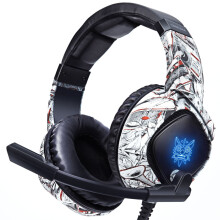 ONIKUMA K19 Gaming Headset with Mic, Noise Cancelling Surround Sound, Compatible with PS4 PS5 Xbox, PC, Mac