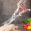 HAOAN Stainless steel kitchen scissors compatible with sharp kitchen meat cutting bone multi-purpose kitchen scissors household 4