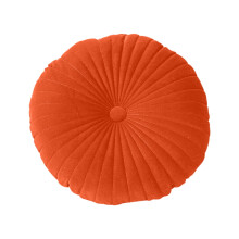Zeceouar Savings Clearance! Round Pumpkin Cushion Solid Color Window Cushion Thick Cushion 40 * 40Cm Orange
