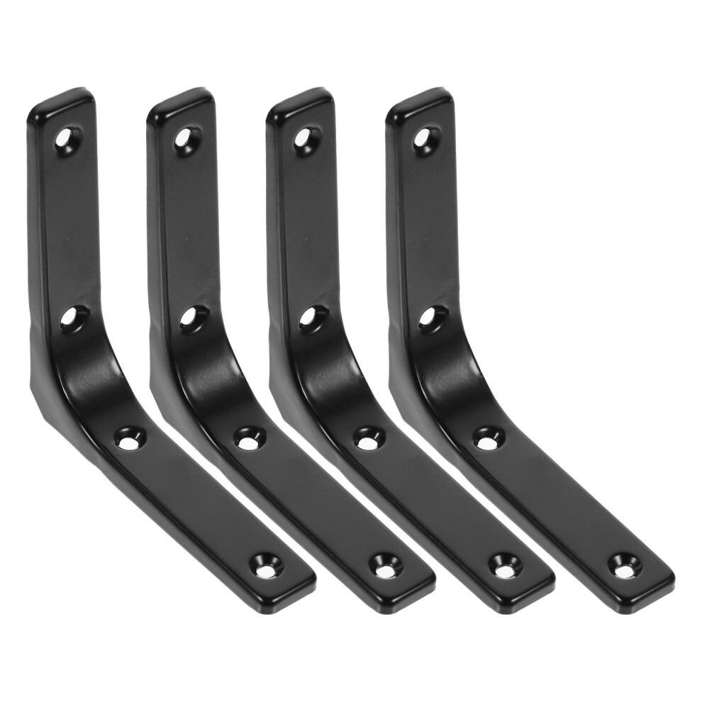 Stainless Steel Shelf Brackets Floating Hardware Support Frame Wall-Mounted Shelves Holder 9557311663383