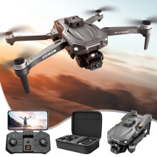 Leodye FPV Drone with ESC Camera, Brushless Motor, 2.4G RC Quadcopter, LED Light, Night Vision, Altitude Hold, Obstacle Avoidance