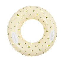 Swimming Pool Float with Handles PVC Inflatable Swim Ring for Adults and Kids Beach and Pool Party