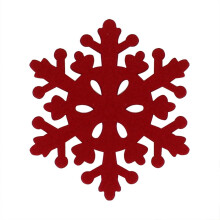 Yakbaofuo Christmas Hangs 4Pcs Snowflake Xmas Holiday Placemat Decor Table Shaped Home Decor Clearance